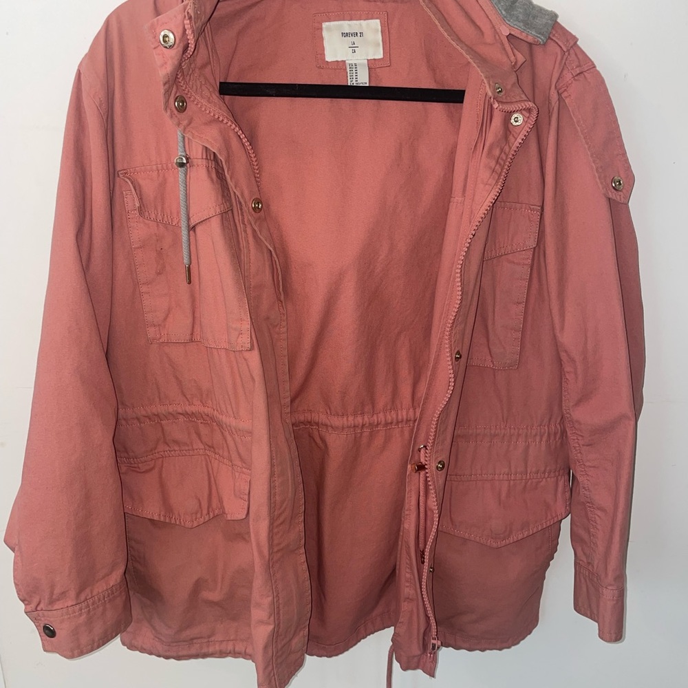 Jean-like Hoodie Jacket